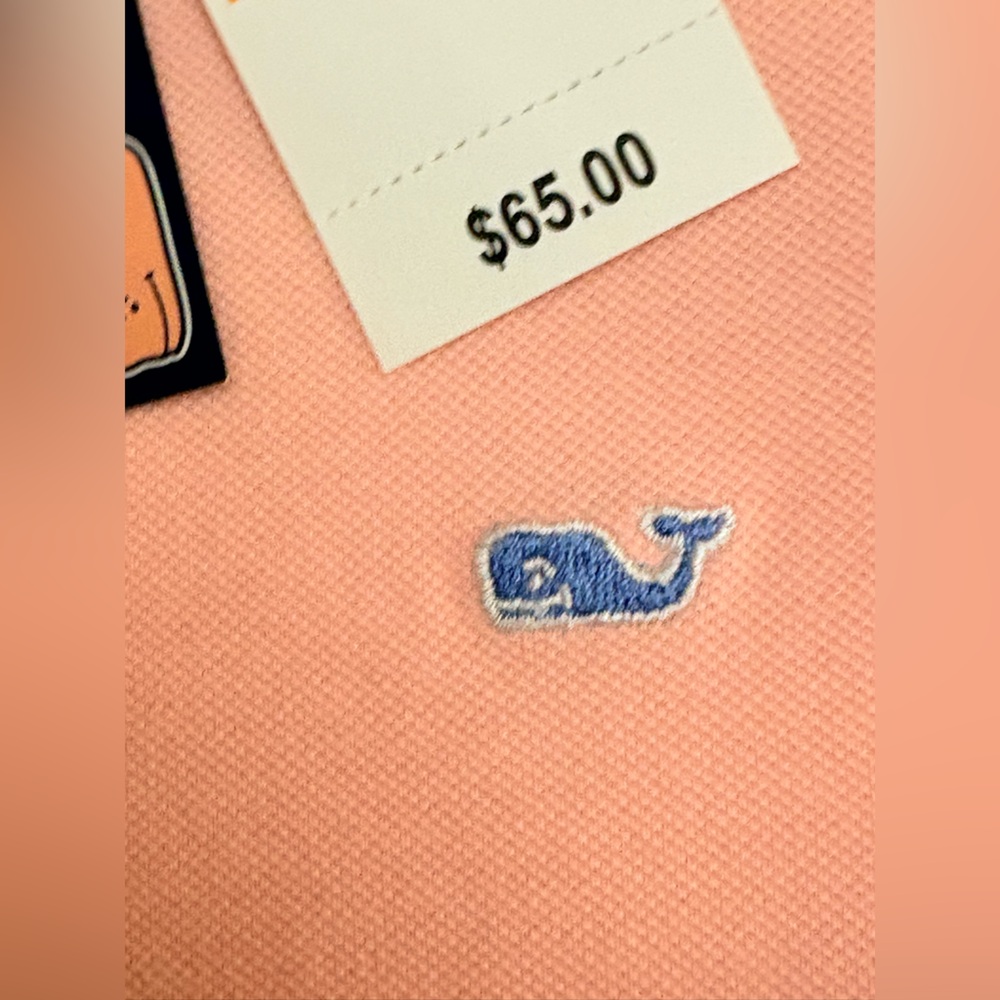 VINEYARD VINES WOMENS PINK POLO TOP SHIRT SIZE SMALL NEW WITH TAGS SEE PICS - Picture 8 of 10